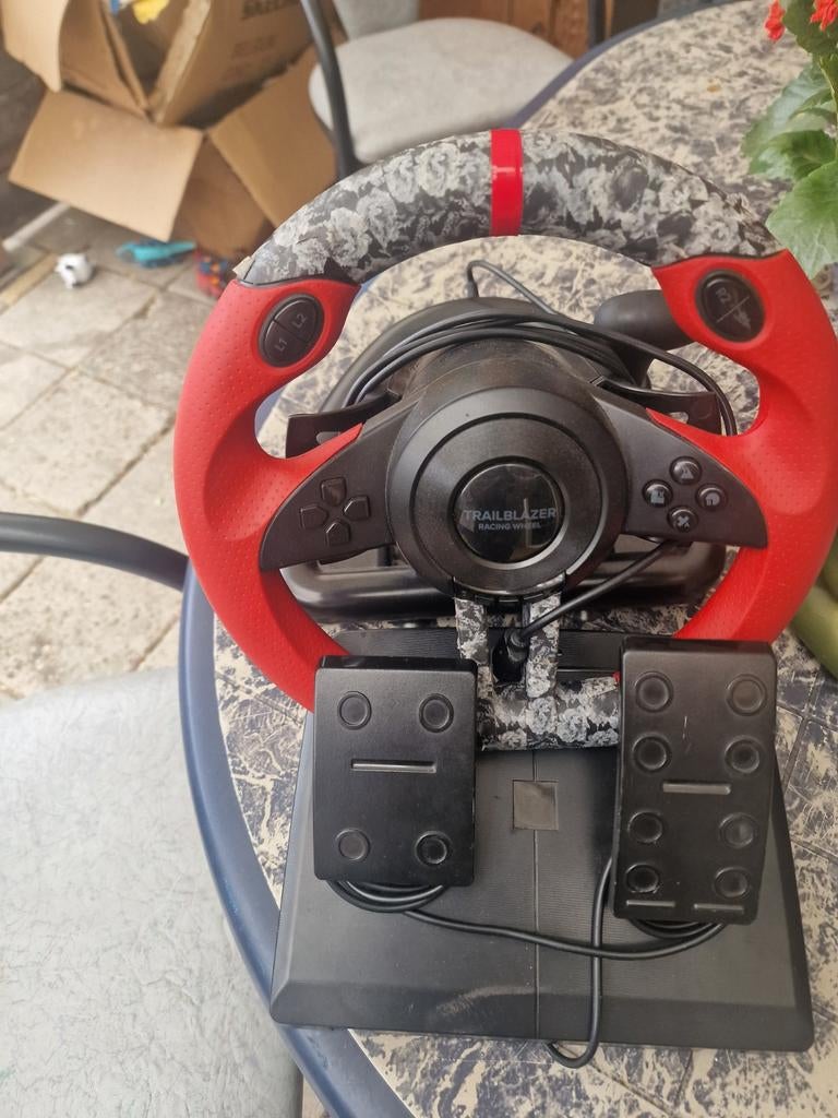 Playstation stuur, Computers en Software, Joysticks, Ophalen of Verzenden, Zo goed als nieuw