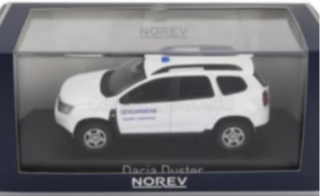 Dacia Duster '20 Gendarmerie Cynophile 1/43 Norev ref 509025, Verzenden, Nieuw, Auto, Norev