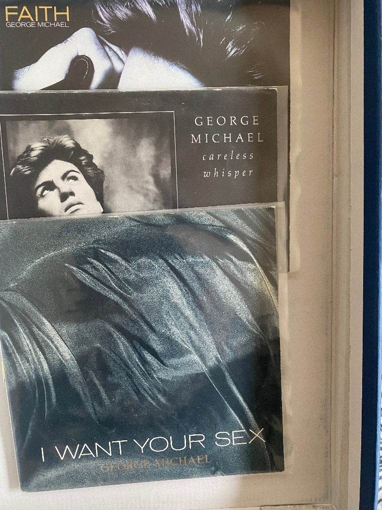 6 x vinyl singles George Michael, 7 inch, Zo goed als nieuw, Pop, Overige typen