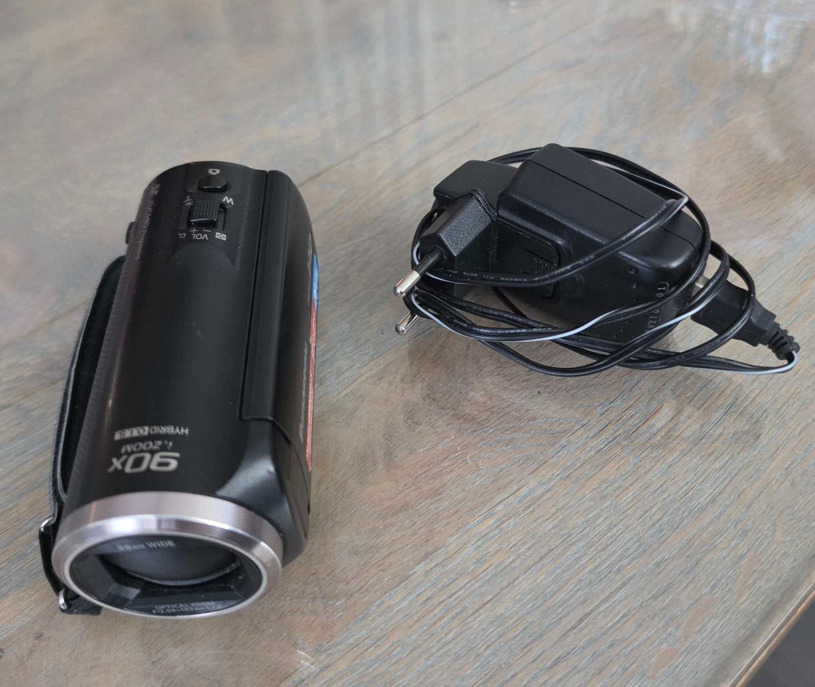 Panasonic HC-V160 Full HD Camcorder met 90x zoom, Full HD, Panasonic, 20x of meer, Overige soorten