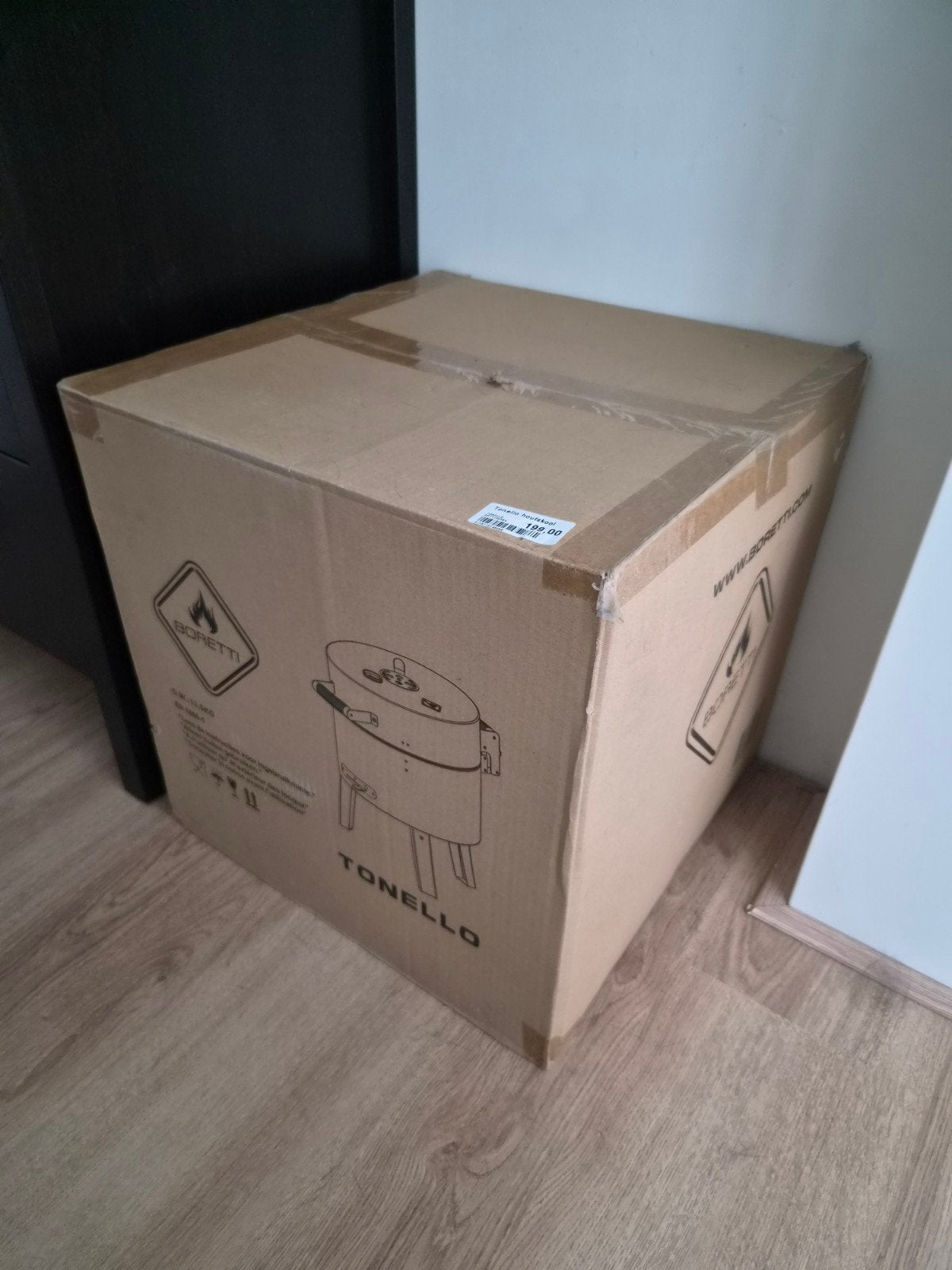Nieuwe Boretti Tonello barbecue in doos, Tuin en Terras, Houtskoolbarbecues, Ophalen of Verzenden, Nieuw, Boretti
