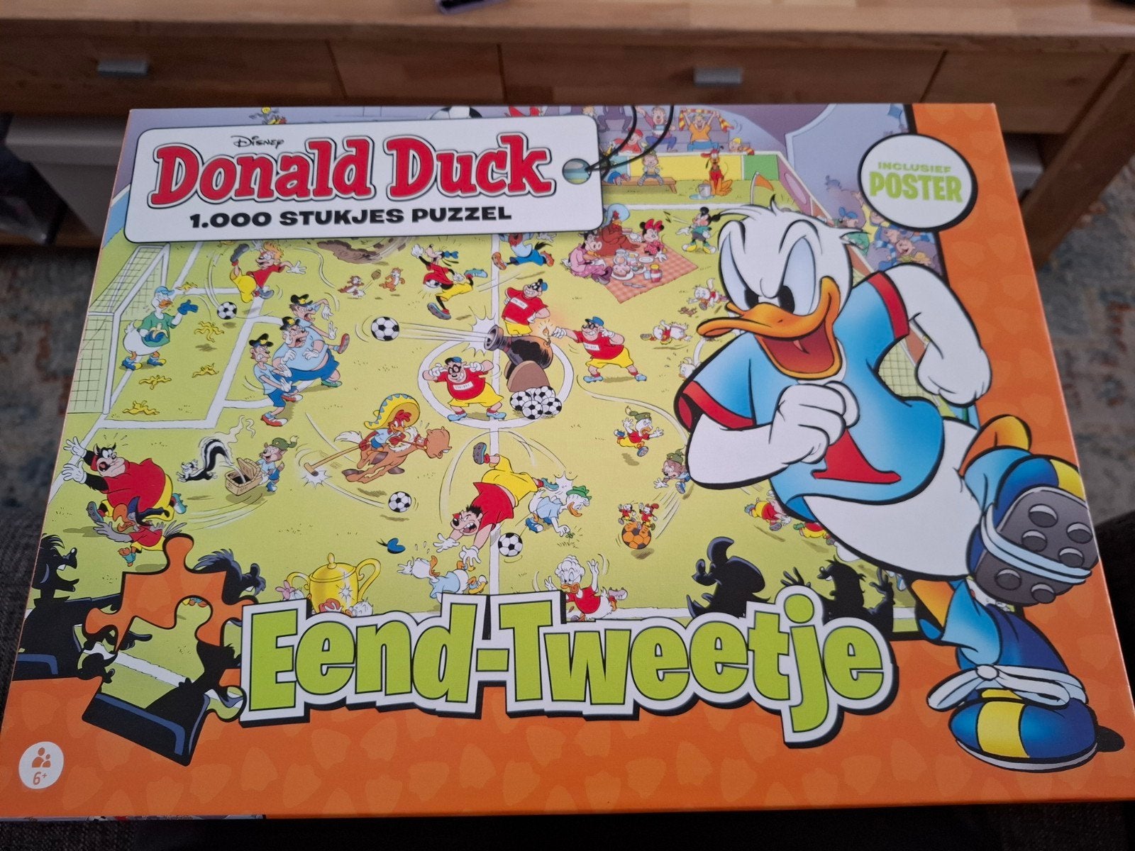 Donald Duck Eend-Tweetje nr 4 1000 stukjes puzzel, Ophalen of Verzenden, 500 t/m 1500 stukjes, Zo goed als nieuw, Legpuzzel