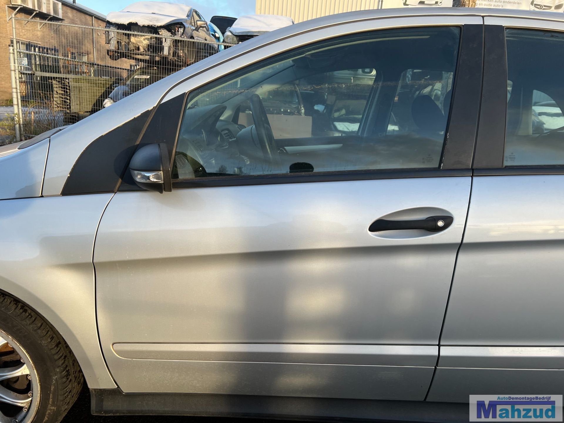 MERCEDES B KLASSE W245 ZILVER 761 Links voor deur 2005-2011, Gebruikt, Mercedes-Benz AG, Deur, Mercedes-Benz