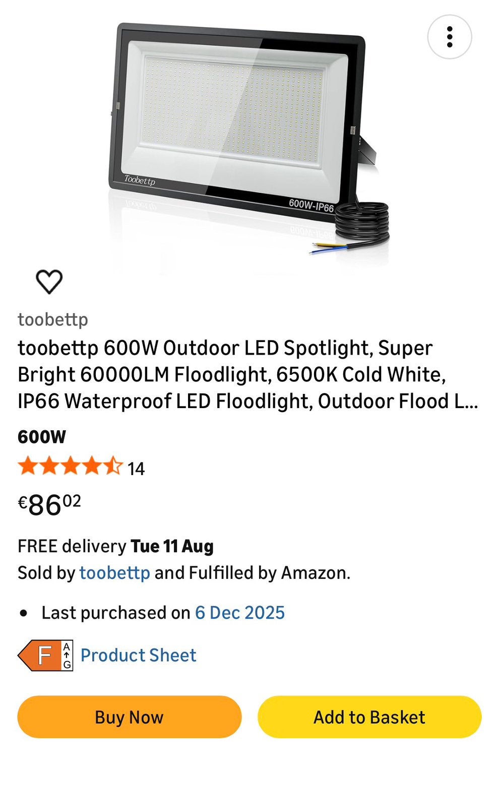 Spotlight led nieuw, Huis en Inrichting, Lampen | Spots, Ophalen of Verzenden, Zo goed als nieuw