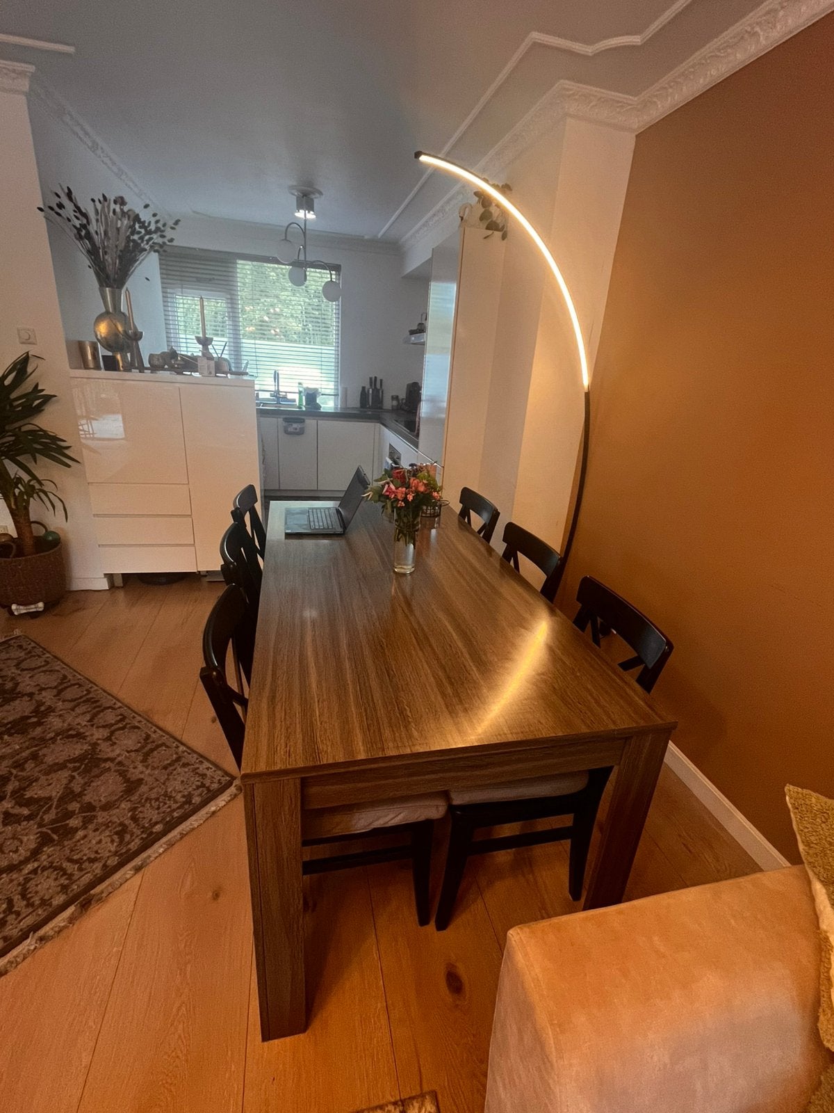 Eettafel, Ophalen, Zo goed als nieuw, Grijs