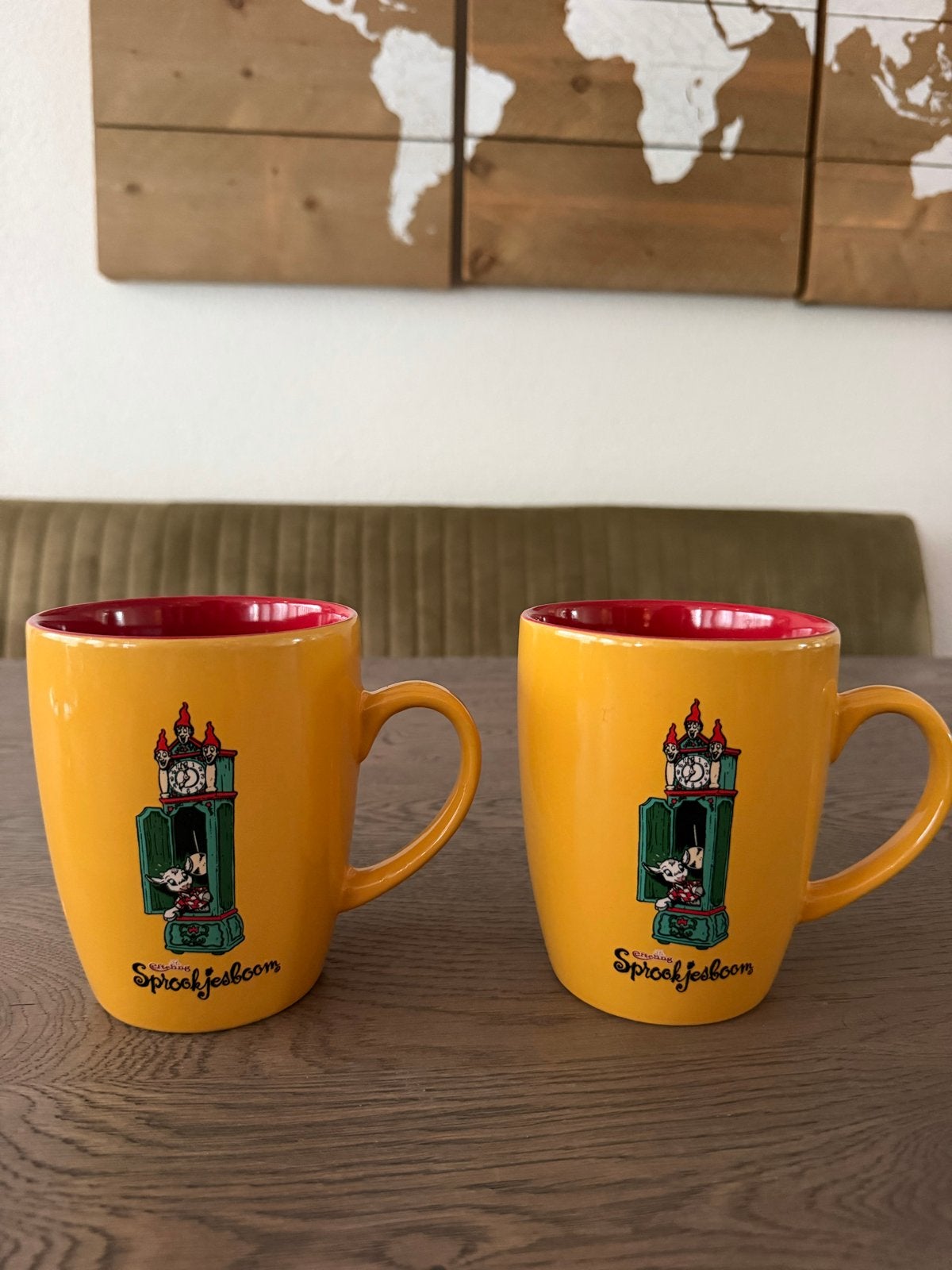 Chocomel Efteling Sprookjesboom XL Mokken - Set van 2, Overige merken, Nieuw, Modern, Porselein