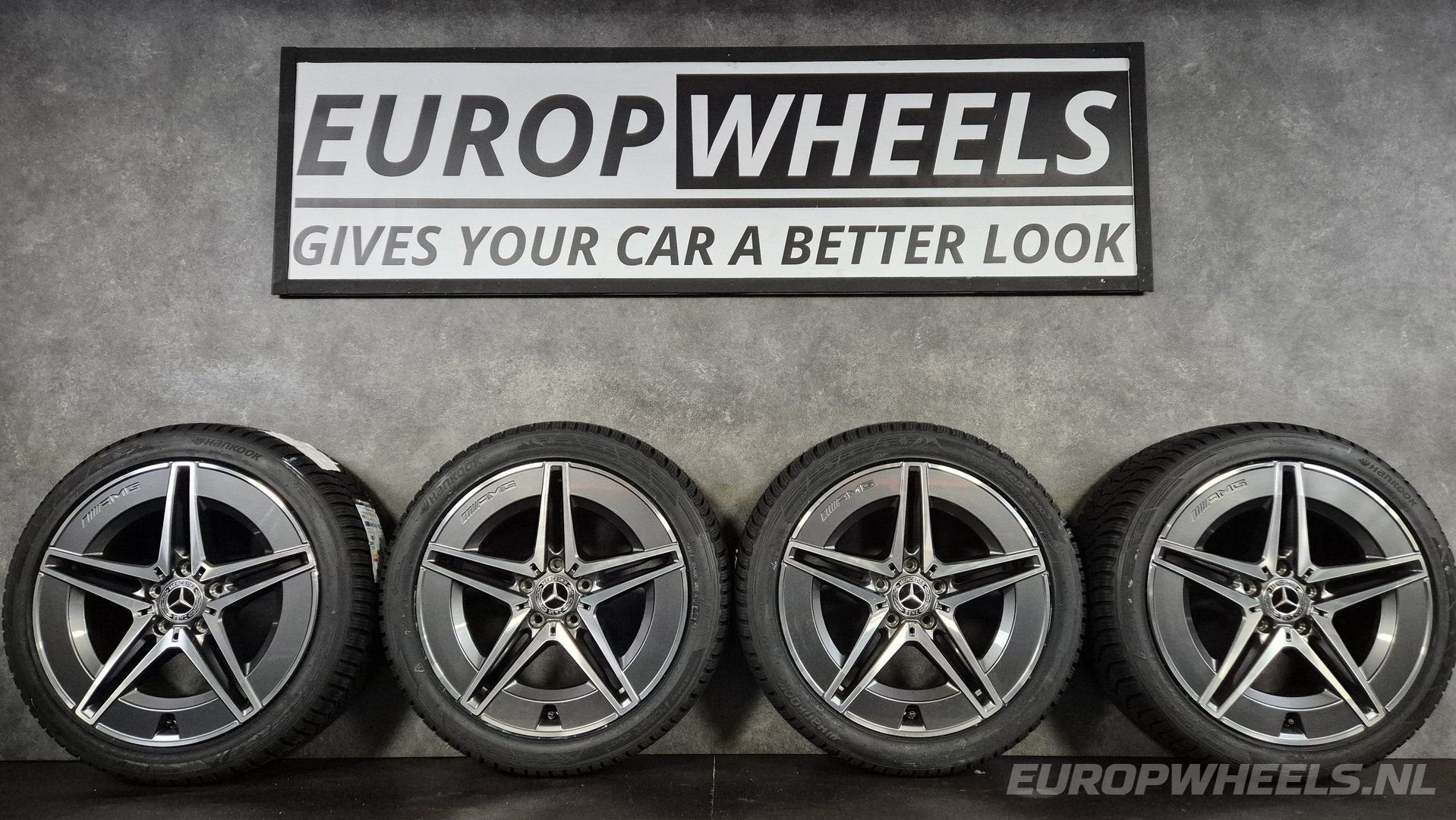18 inch Mercedes velgen C W206 S206 winterbanden 300E 400E, 18 inch, Gebruikt, -, -