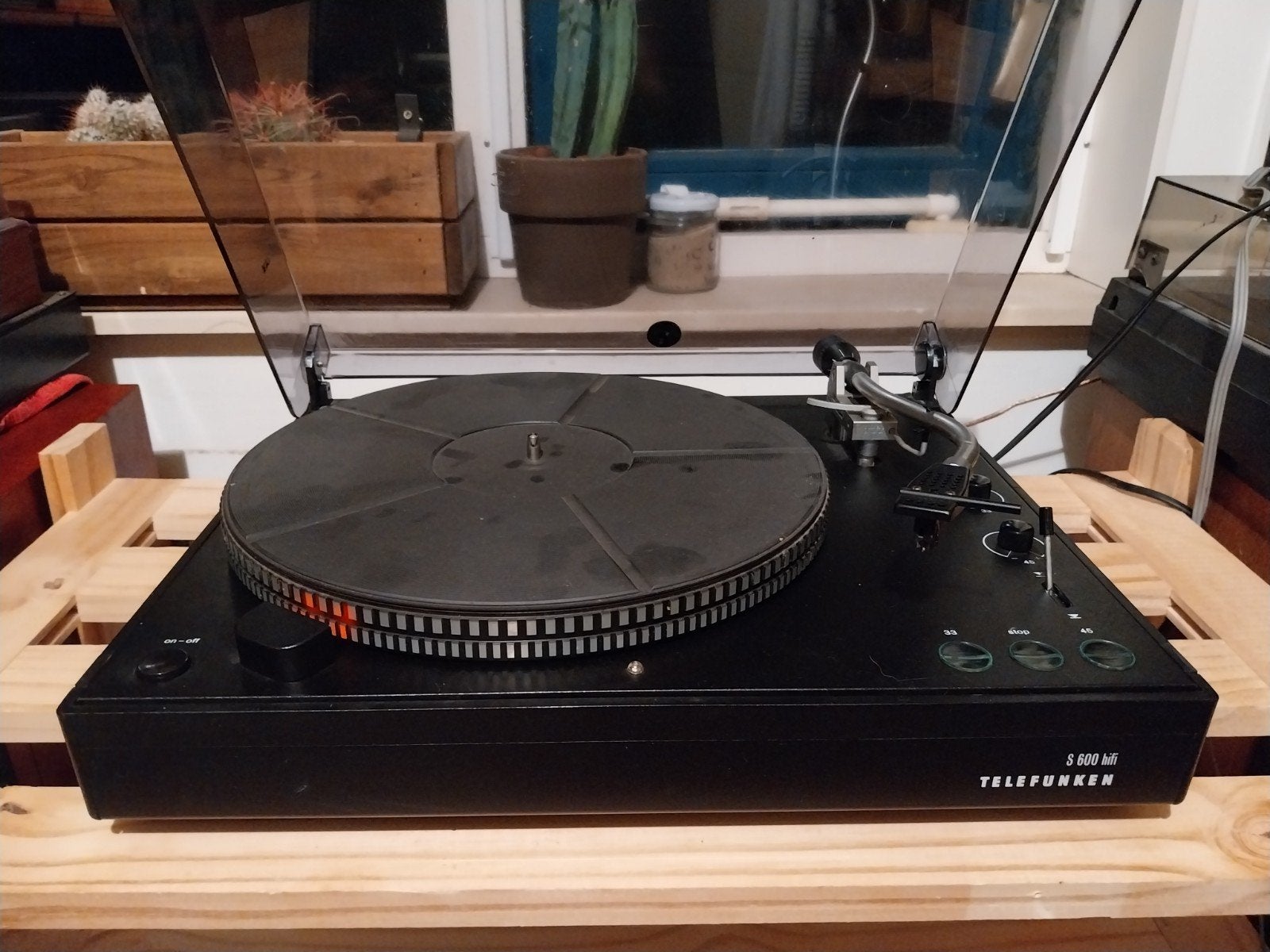 TELEFUNKEN S600 HIFI MET ORTOFON AS 212, Ophalen of Verzenden, Gebruikt, Platenspeler, Overige merken