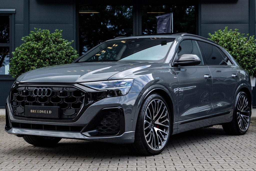 Audi Q8 60 TFSI e quattro Competition, B&O Advanced, Full Ca, Auto's, Audi, Bedrijf, Te koop, Q8, 360° camera, 4x4, ABS, Achteruitrijcamera