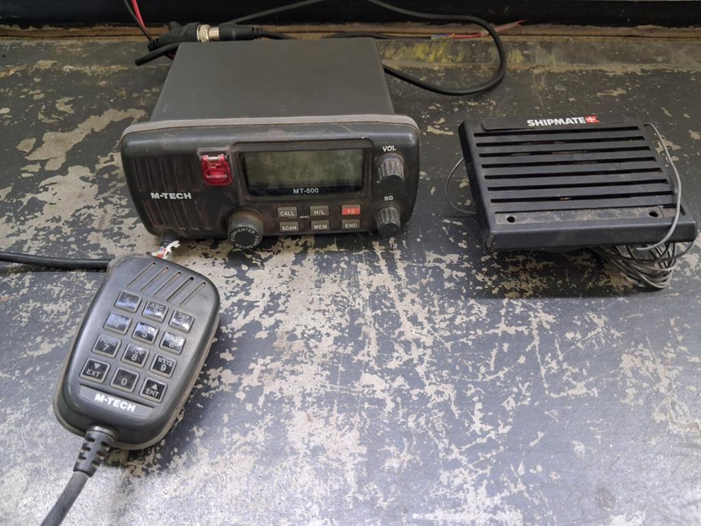 M tech marifoon met shipmate speaker, Ophalen, Gebruikt, Communicatie