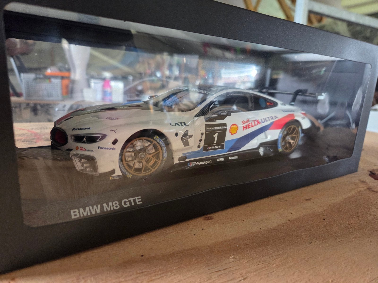 schaalmodel Bmw M8 GTE!, Hobby en Vrije tijd, Modelauto's | 1:5 tot 1:12, Ophalen of Verzenden, Nieuw, Auto