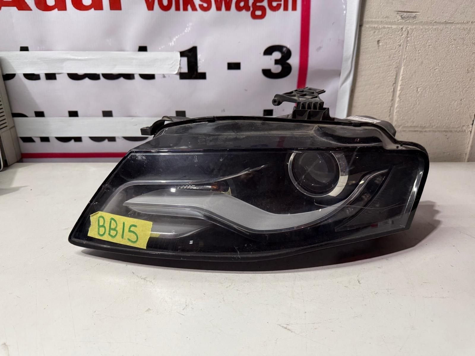 Audi A4 S4 B8 8K koplamp, Gebruikt, -, -, Ophalen of Verzenden