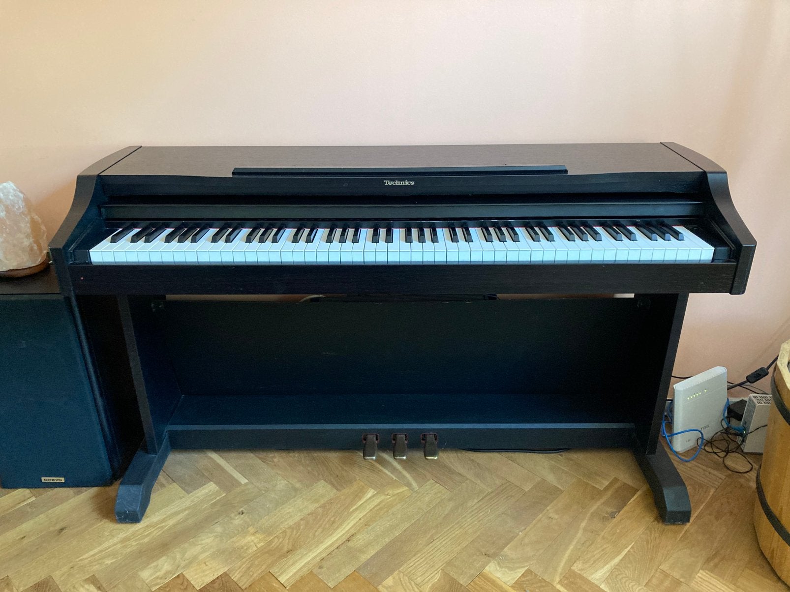 Digitale Piano Technics, Muziek en Instrumenten, Ophalen, Zwart, Digitaal, Zo goed als nieuw