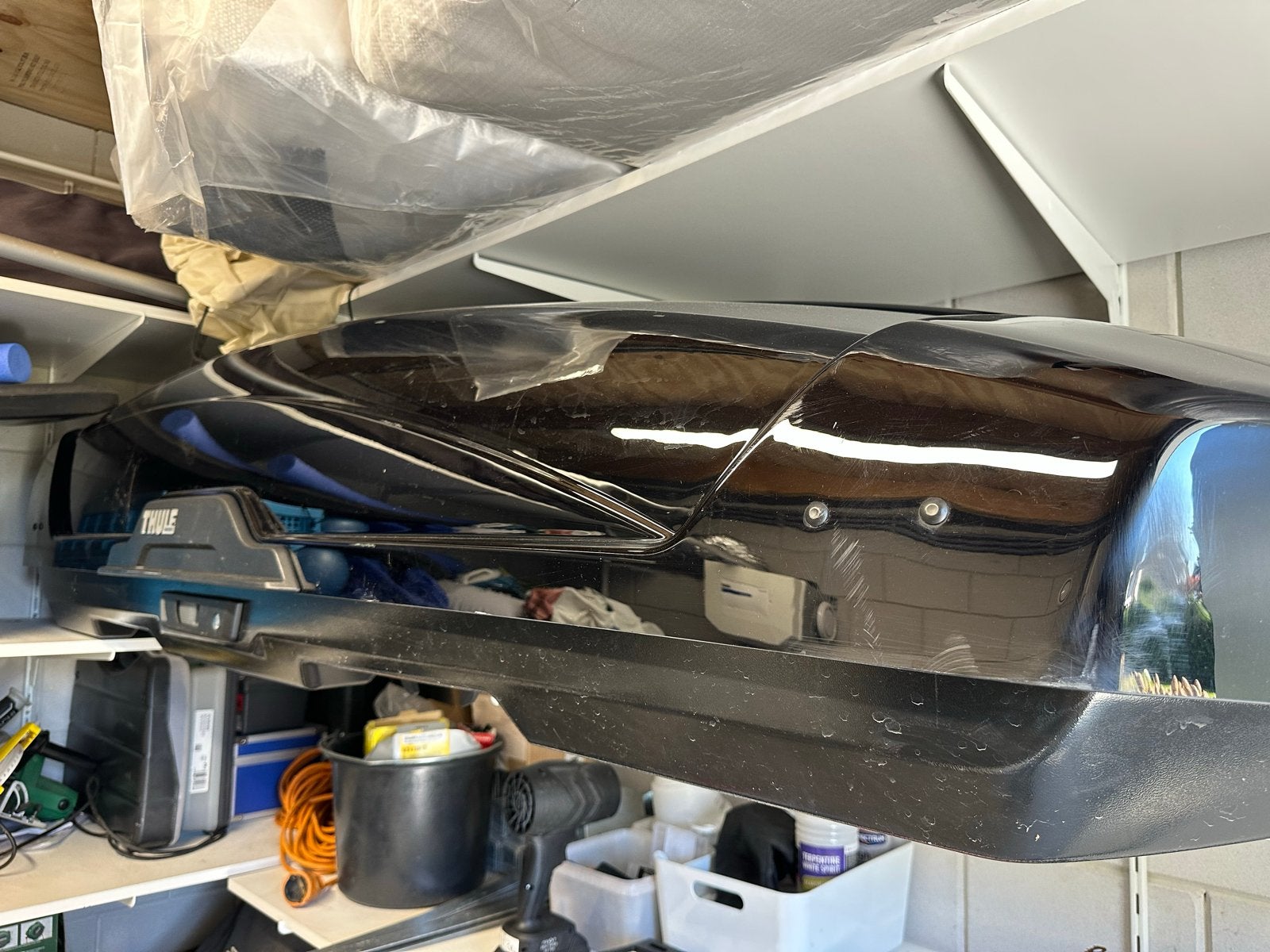 Thule Motion XT XXL Dakkoffer - Zwart Hoogglans, Auto diversen, Ophalen, Gebruikt