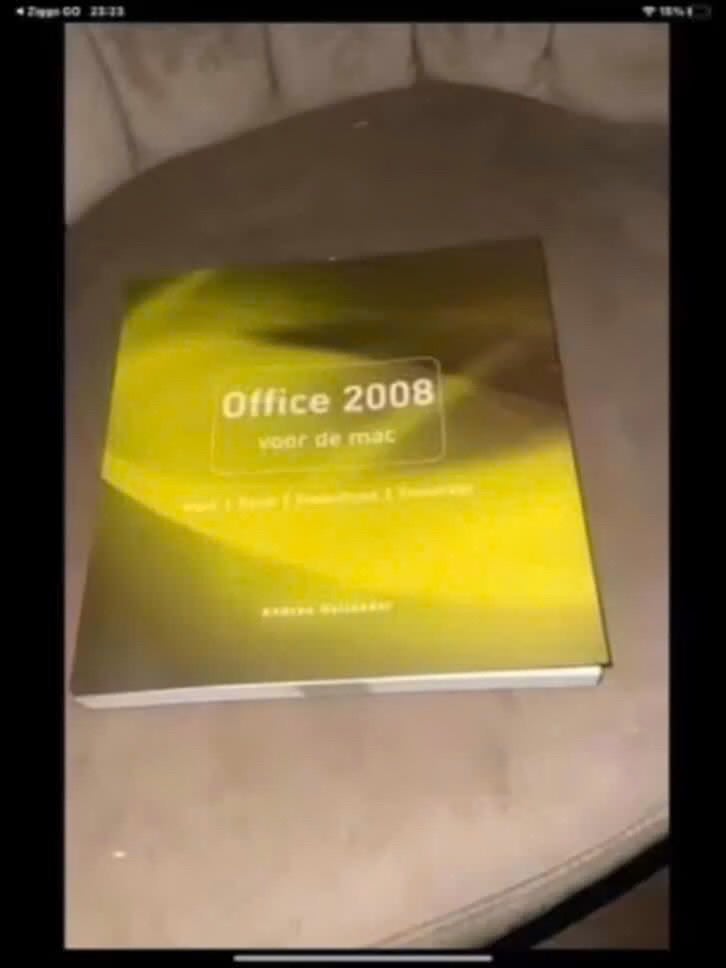 Andree Hollander - Office 2008 voor de Mac, Ophalen of Verzenden, Gelezen, Andree Hollander