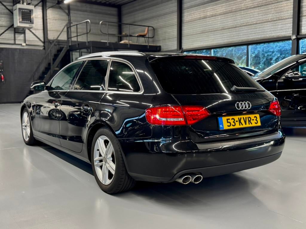 Audi A4 Avant 2.0 TDI S-line edition 2010, Euro 5, Gebruikt, Zwart, Origineel Nederlands
