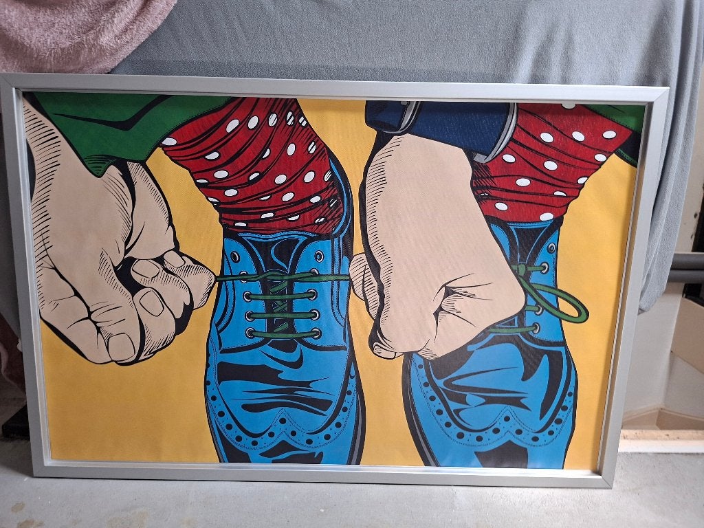 Poster Ikea, Ophalen, Rechthoekig Liggend, Zo goed als nieuw, A1 t/m A3