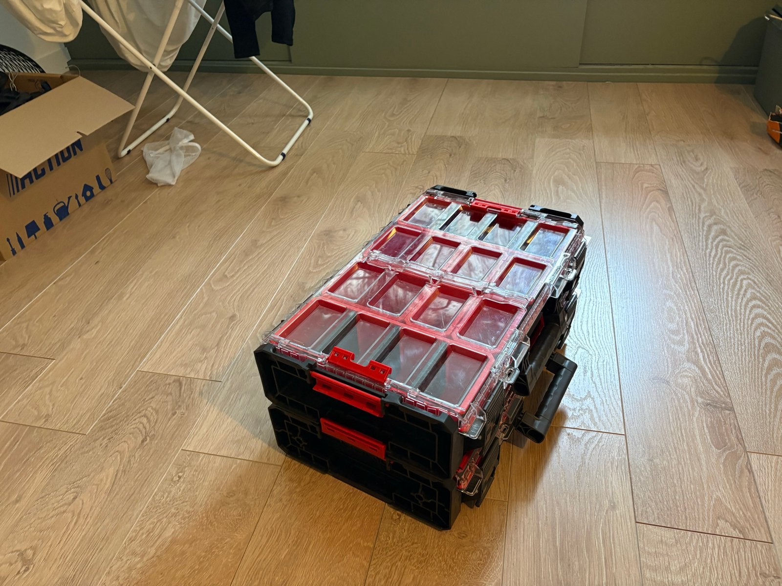 2x Qbrick One Organizer XL - Gereedschapskoffer, Ophalen, Zo goed als nieuw