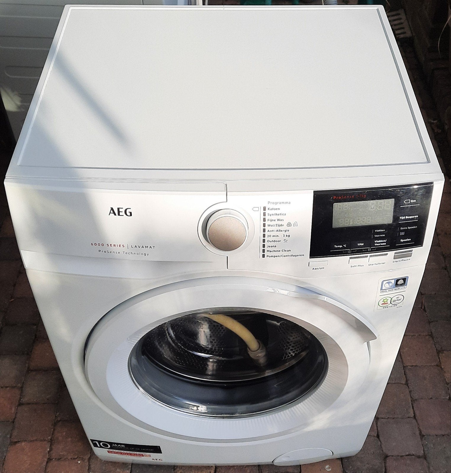 Wasmachine, Witgoed en Apparatuur, Ophalen, Gebruikt, Wolwasprogramma, Voorlader