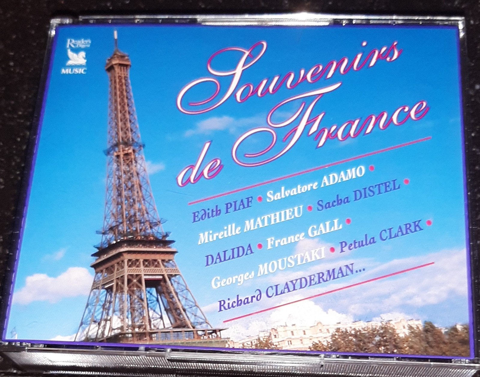 Souvenirs de France 5cdbox, Ophalen of Verzenden, Zo goed als nieuw, Boxset, Chanson