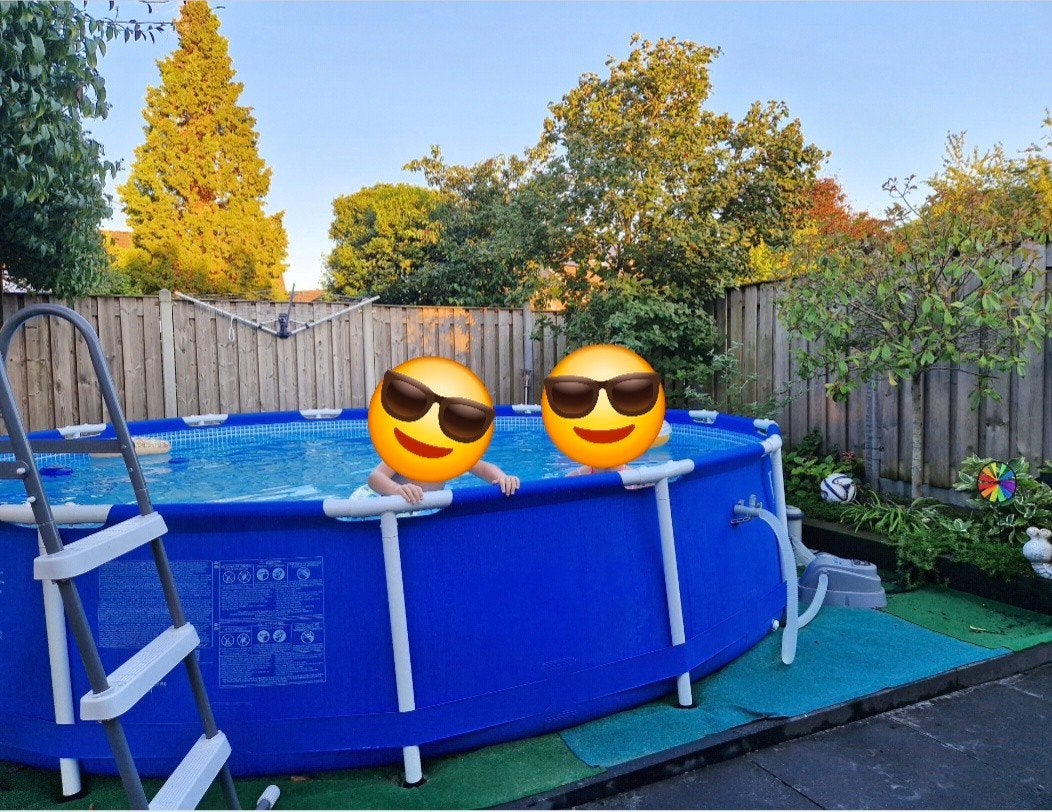 Zwembad intex 457 x 84 helemaal compleet, Tuin en Terras, Zwembaden, Ophalen, 80 tot 120 cm, Rond, 300 cm of meer