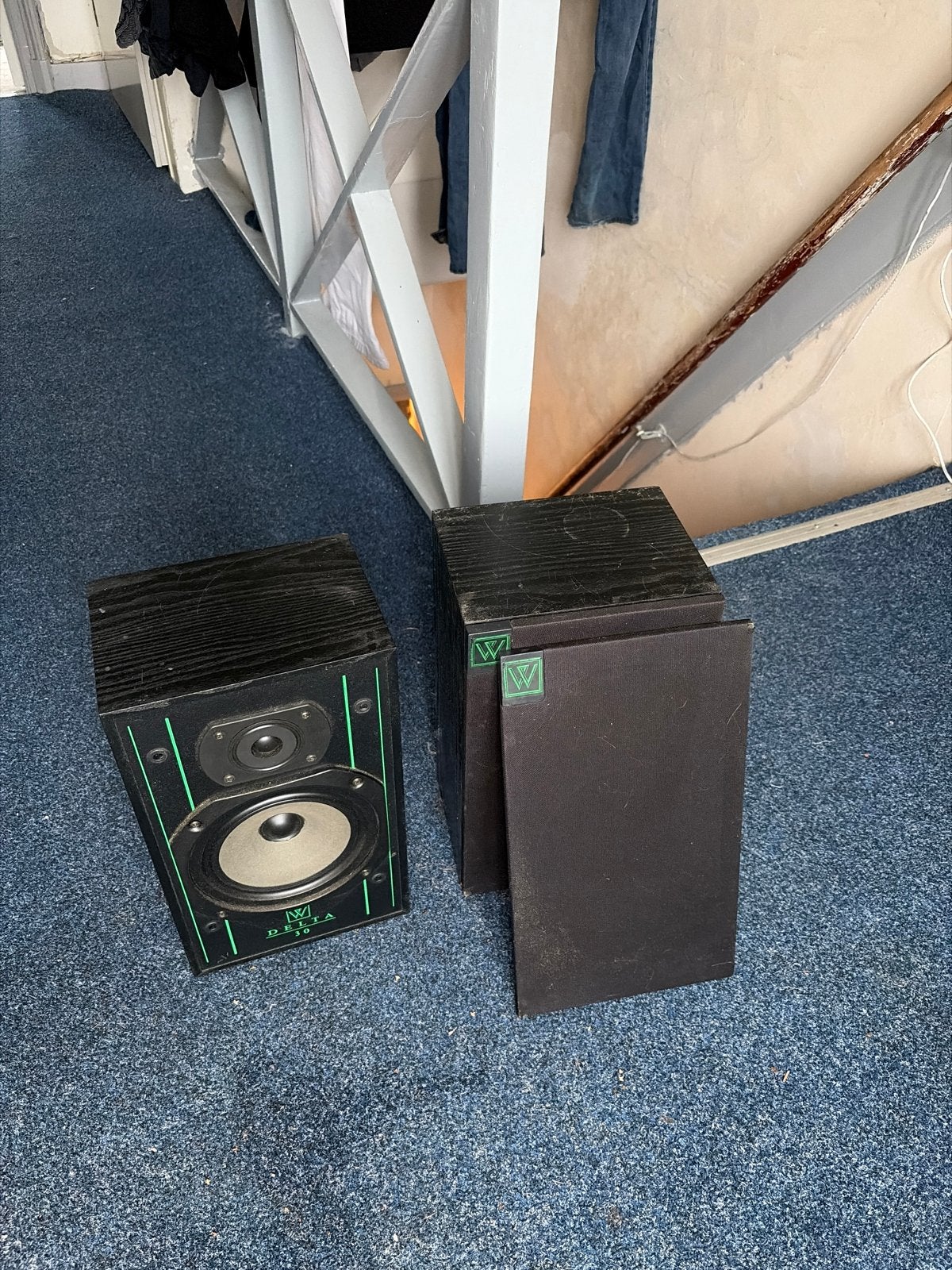 Wharfedale Delta 30 Speakers - werkend, Ophalen, Stereo speakers, Gebruikt, Wharfedale