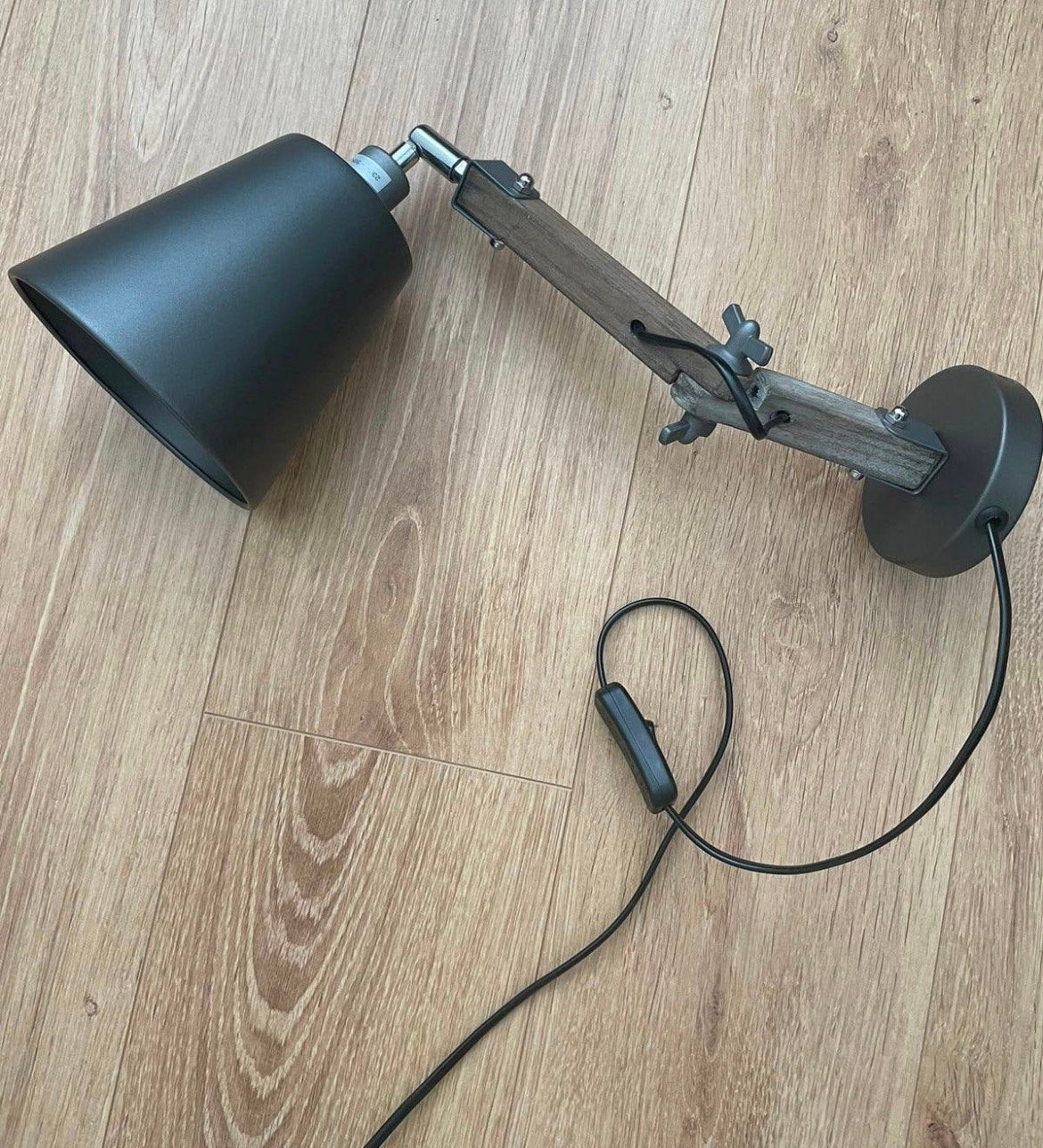 Wandlamp, Huis en Inrichting, Ophalen, Gebruikt, Wandlamp, Zwart