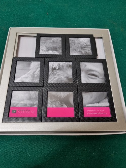 Fotolijst met 9 foto’s, Ophalen of Verzenden, 'T Olde Gre-j, Info@toldegrej.nl, Endepoelstraat 20f Didam