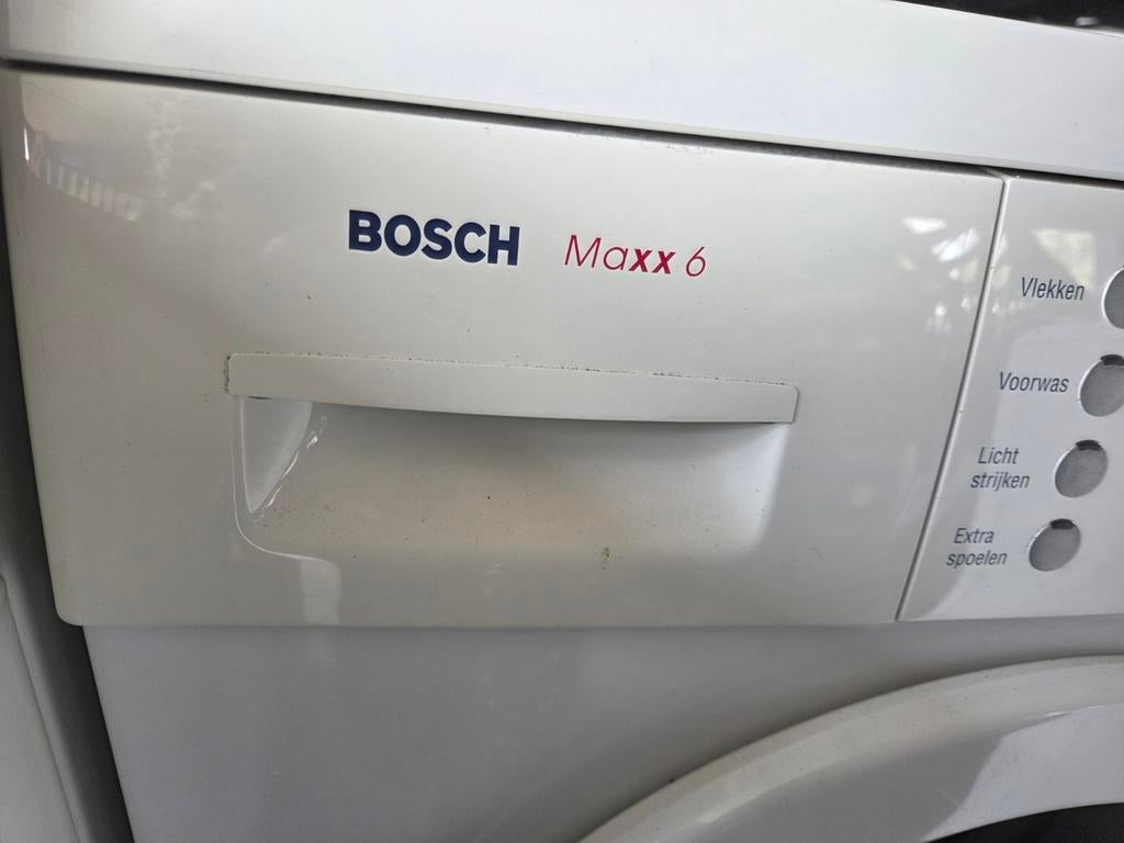 Bosch Maxx 6 voorlader wasmachine, Ophalen, 1200 tot 1600 toeren, Gebruikt, Wolwasprogramma