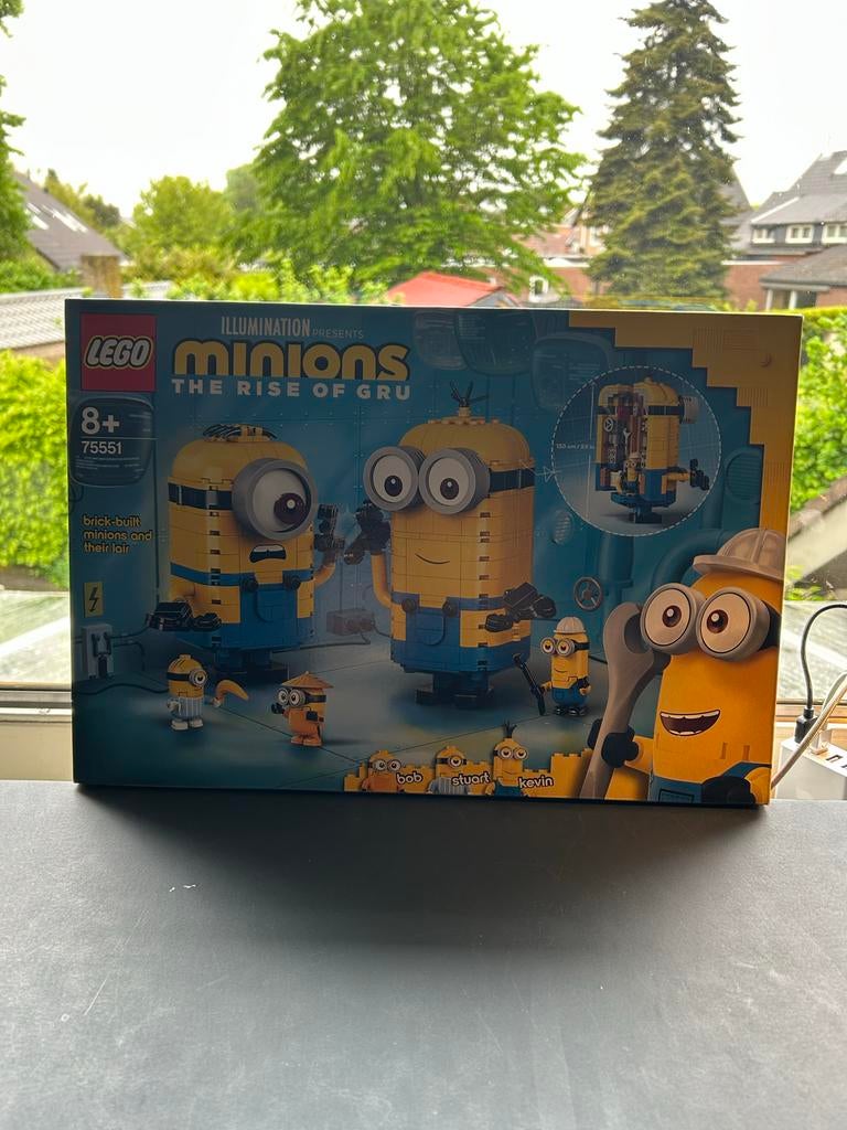 Lego Minions 75551 - Eenmaal opgebouwd, Overige thema's, Lego, Ophalen of Verzenden, Zo goed als nieuw