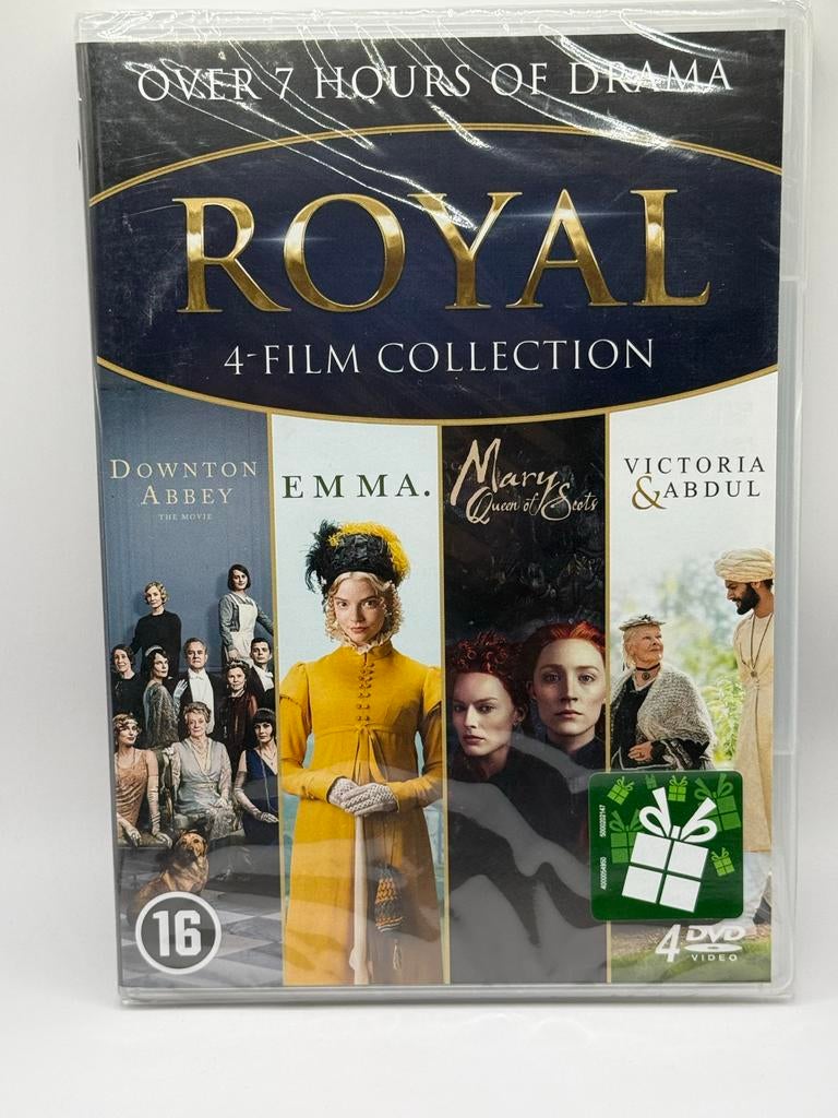 Royal 4-Film Collection DVD: Downton Abbey, emma NIEUW SEAL, Vanaf 16 jaar, Verzenden, Historisch of Kostuumdrama, Boxset