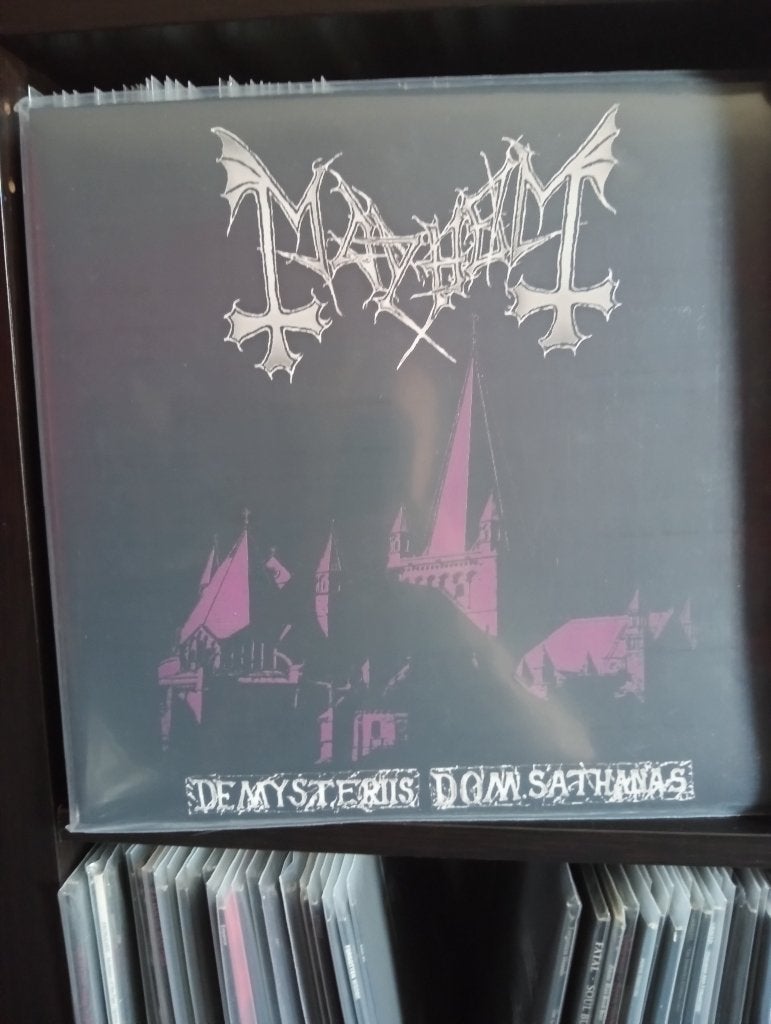 Mayhem De Mysteriis Dom Sathanas LP Black Metal Emperor, LP, Verzenden, Gatefold hoes, Zo goed als nieuw