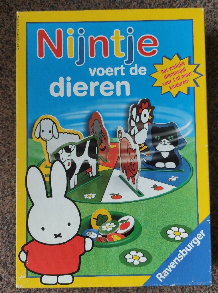 nijntje voert de dieren spel, Ophalen of Verzenden, Zo goed als nieuw, Puzzelen
