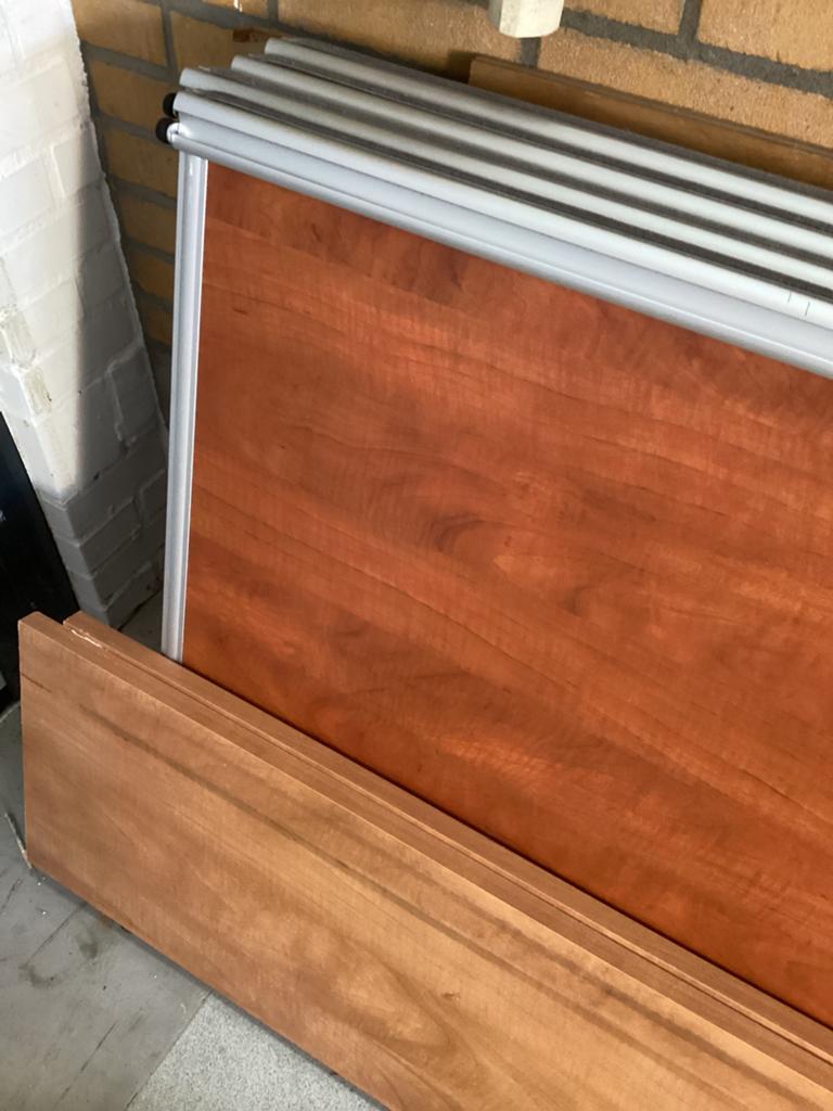 Garobe schuifdeur voor inbouwkast breed 3.20 x 2.50 hoog, Ophalen, Zo goed als nieuw, 200 cm of meer