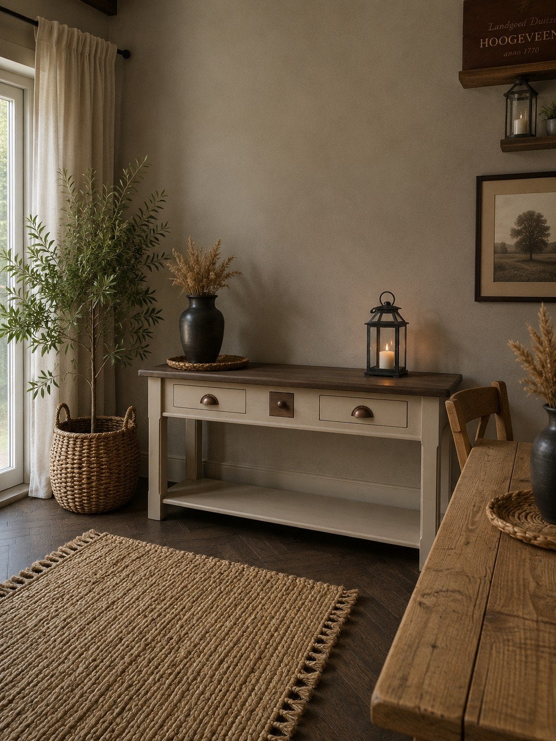 Landelijke sidetable NIEUW, Huis en Inrichting, 100 tot 150 cm, Muppetsmeubels@gmail.com, Middenhof 41 Rilland, Nieuw