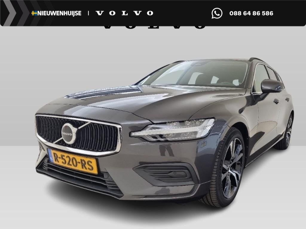 Volvo V60 2.0 B3 Core | Adaptieve Cruise Control | Trekhaak, Auto's, Stof, Euro 6, 4 cilinders, 163 pk