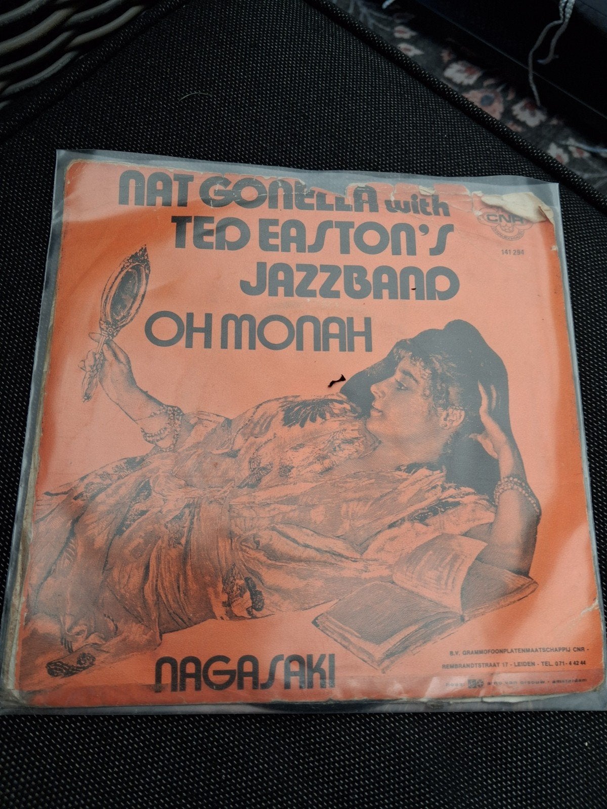 Nat Gonella with Ted Easton's Jazzband - Oh Monah / Nagasaki, 1960 tot 1980, Gebruikt, 7 inch, Jazz en Blues
