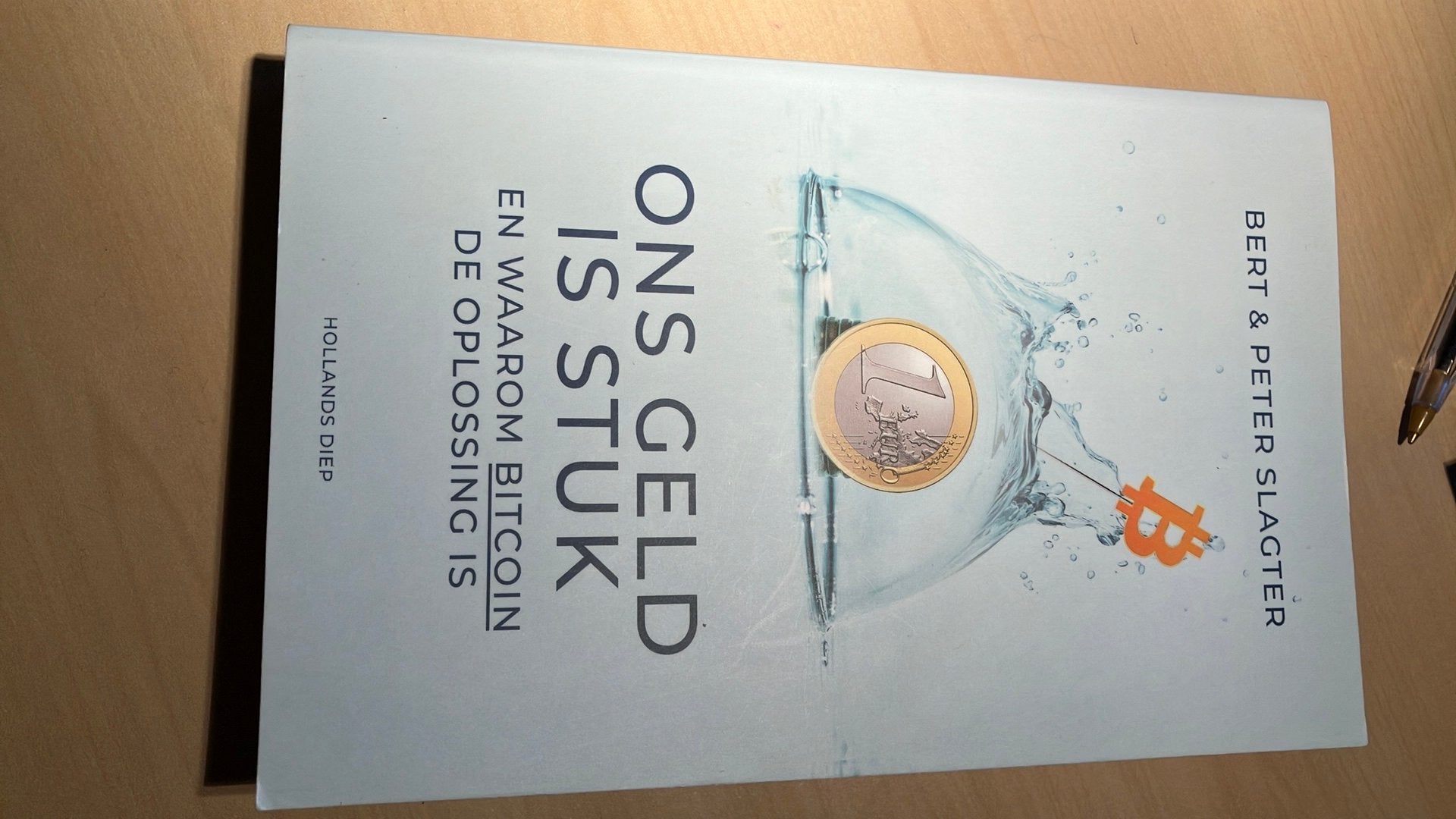 Bert & Peter Slagter Ons Geld is Stuk, Ophalen, Zo goed als nieuw