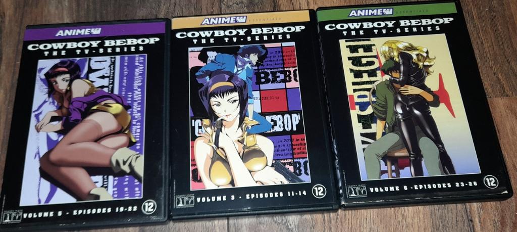 Cowboy Bebob - 3 delen van de 6, Tekenfilm, Verzenden, Anime (Japans), Zo goed als nieuw