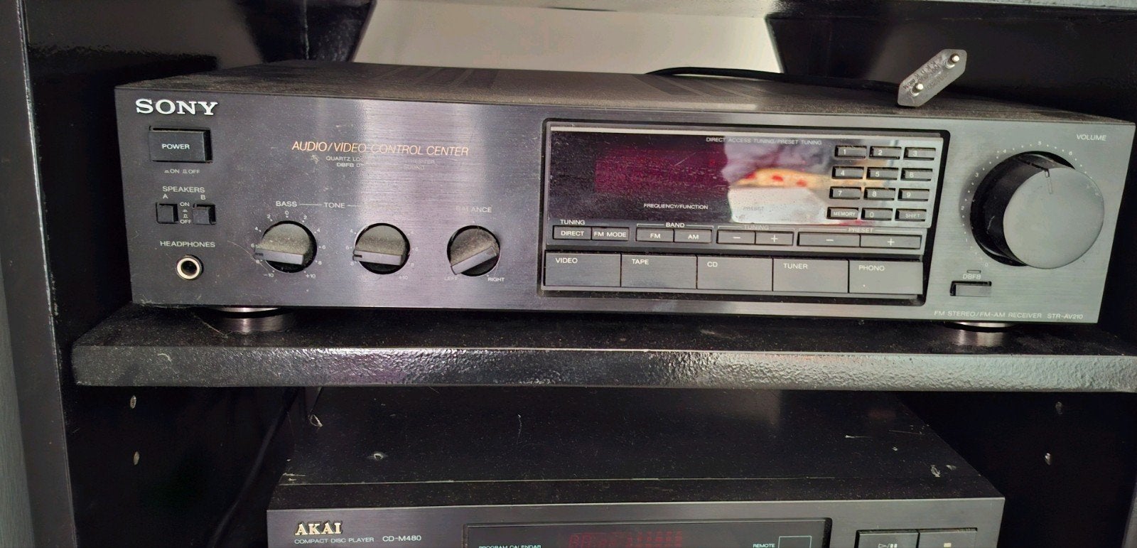 Sony STR-AV210 Audio/Video Control Center Receiver, Gebruikt, Ophalen of Verzenden, 60 tot 120 watt, Sony