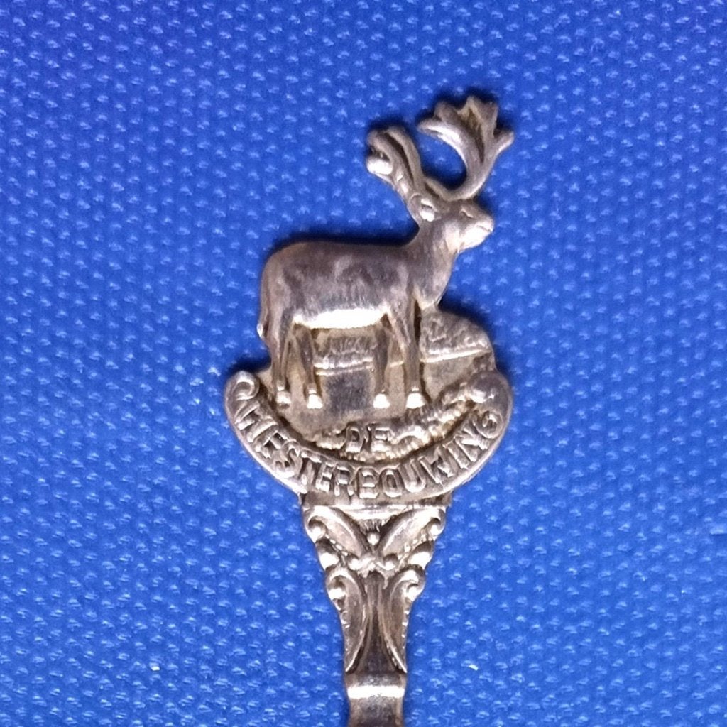 verzilverd lepeltje De Westerbouwing, Oosterbeek (JS Zn), Ophalen of Verzenden