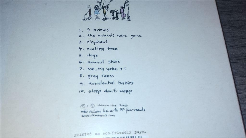 Damien Rice - 9 [Digisleeve], Ophalen of Verzenden, Zo goed als nieuw