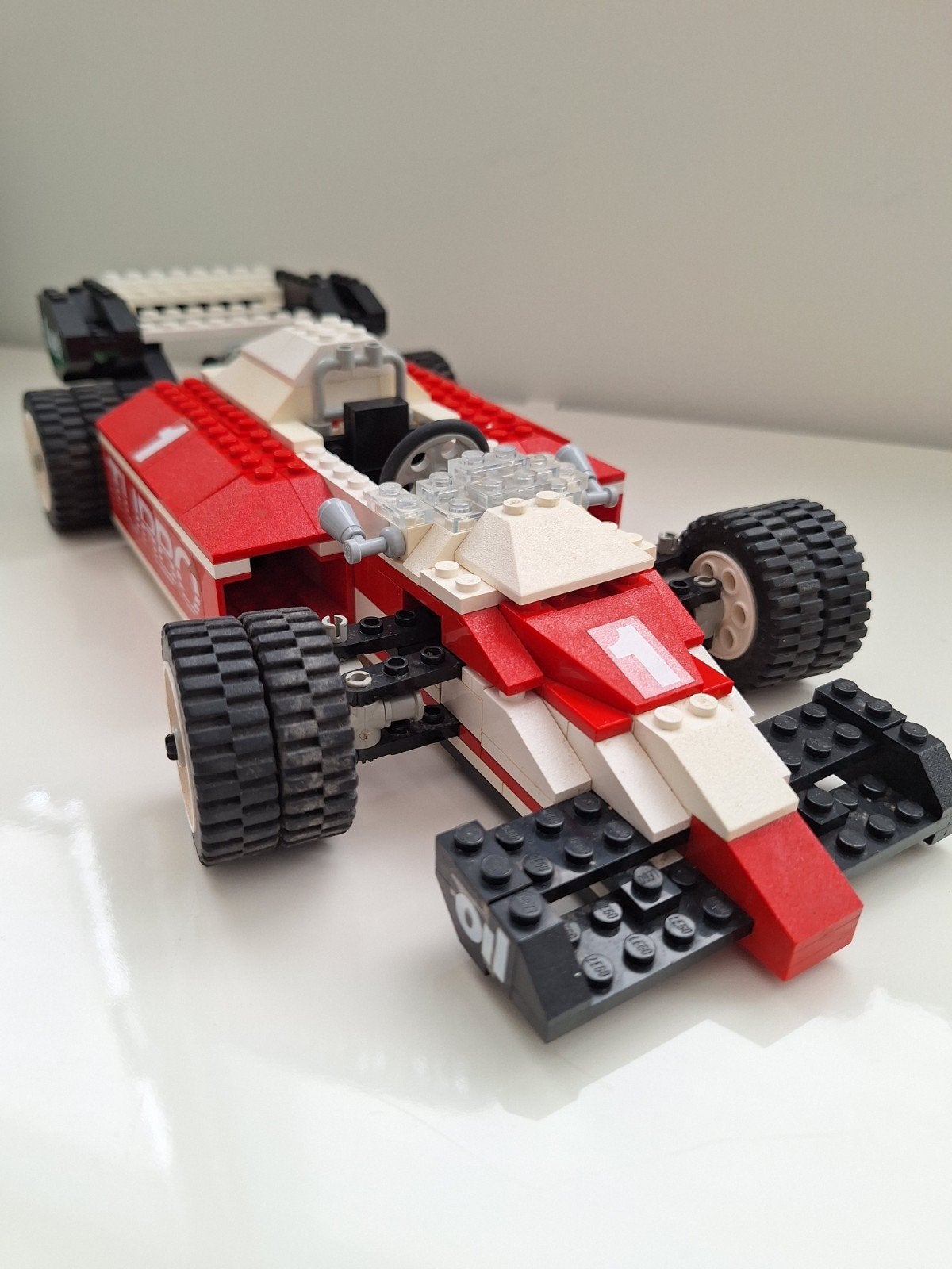 Lego Technic 5540 Formula 1 Racer (1986) met instructies, Gebruikt, Lego, Compleet, Ophalen of Verzenden