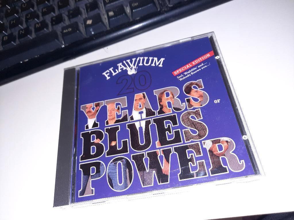 CD Flavium – 20 Years Of Blues Power, Ophalen, 1980 tot heden, Zo goed als nieuw, Blues