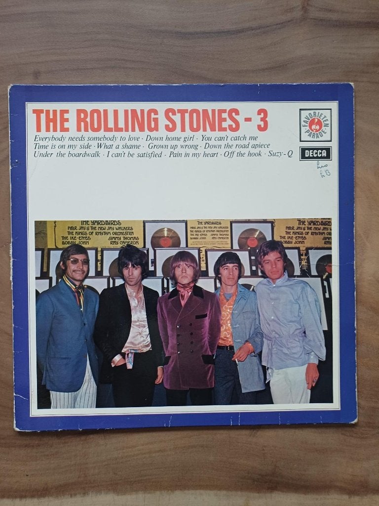 The Rolling Stones - 3 - Vinyl, Ophalen of Verzenden, Gebruikt, 12 inch, Poprock