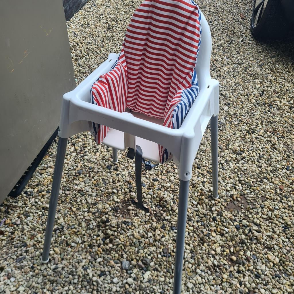 Ikea Antilop kinderstoel met verkleiningskussen, Kinderen en Baby's, Kinderstoelen, Ophalen of Verzenden, Zo goed als nieuw, Overige typen
