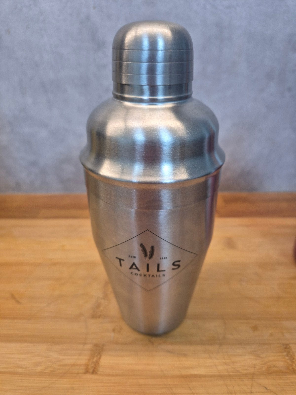 Cocktailshaker van roestvrij staal - Tails Cocktails, Overige typen, Ophalen of Verzenden, Metaal, Overige merken