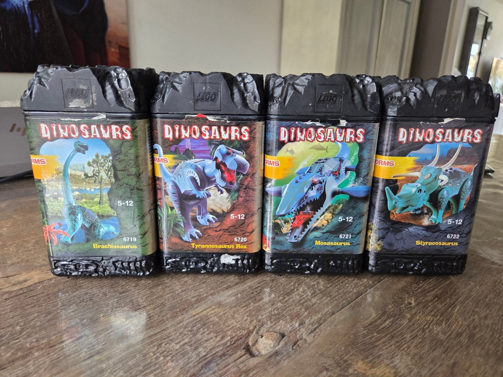 Lego Dinosaurs collectie: 8 complete sets, zeldzaam!, Gebruikt, Overige thema's, Lego, Ophalen of Verzenden