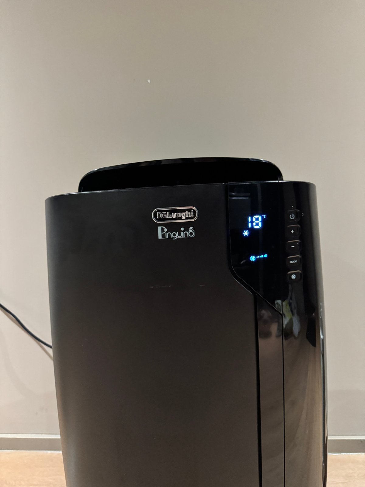 De'Longhi Pinguino PAC EX120 Silent Mobiele Airco, Ophalen, 3 snelheden of meer, Zo goed als nieuw, Koelen en Ontvochtigen
