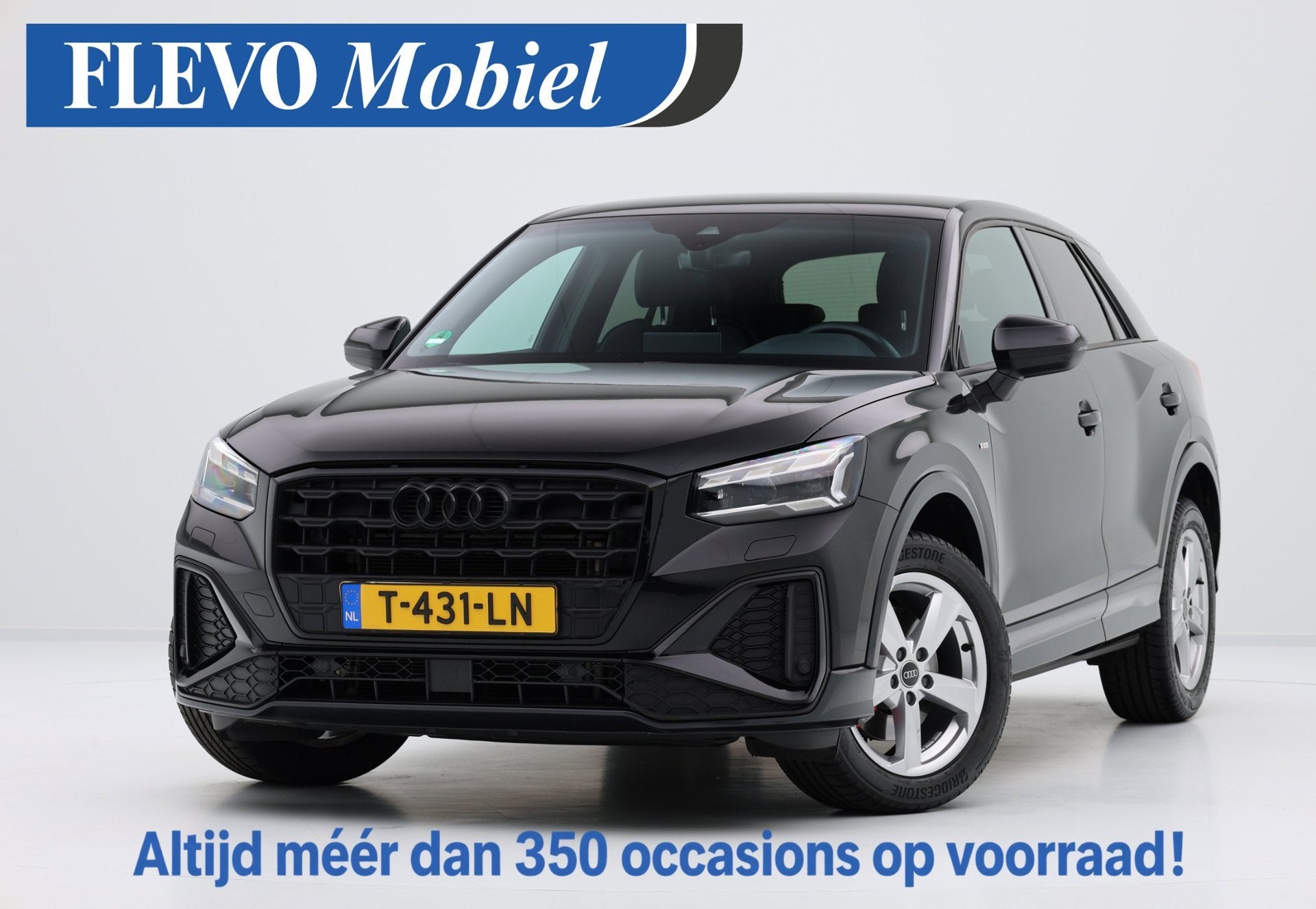 Audi Q2 35 TFSI S Edition Aut. 1e-Eig|Half-Leder|Navi|Cruise, 4 cilinders, 150 pk, Leder en Stof, Origineel Nederlands